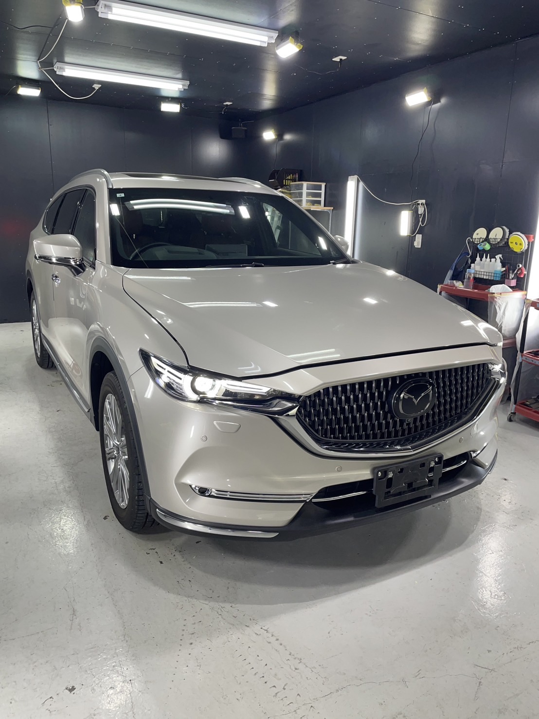 マツダ CX-8 施工写真 (1)