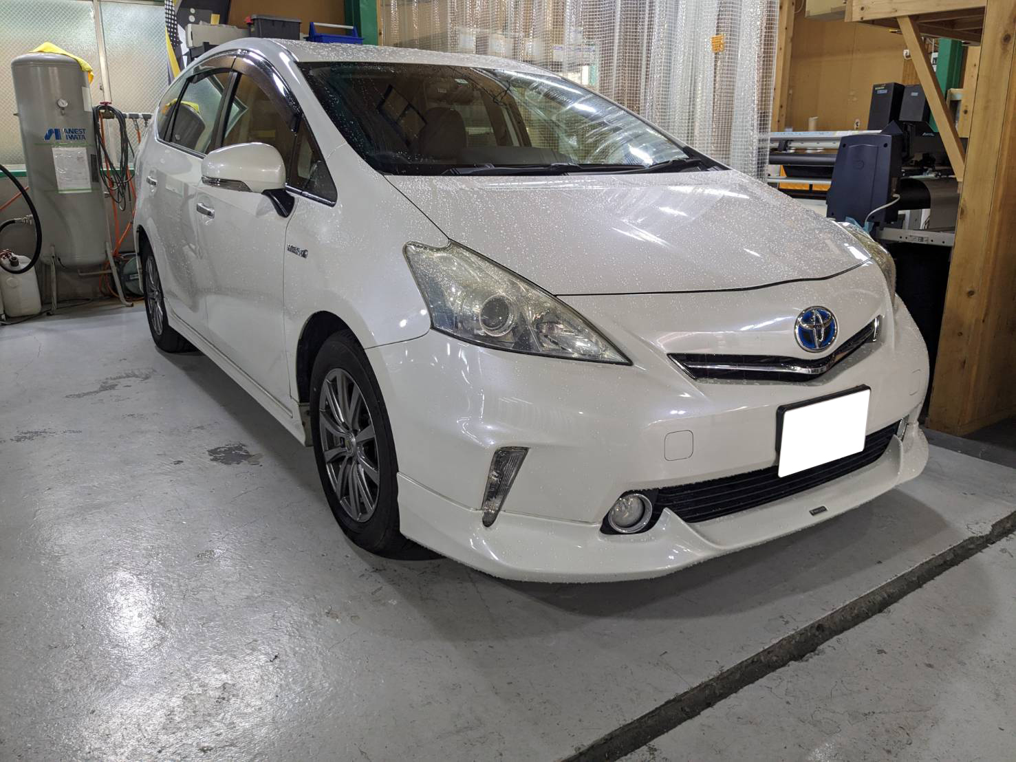 レクサス RX 施工写真 (1)