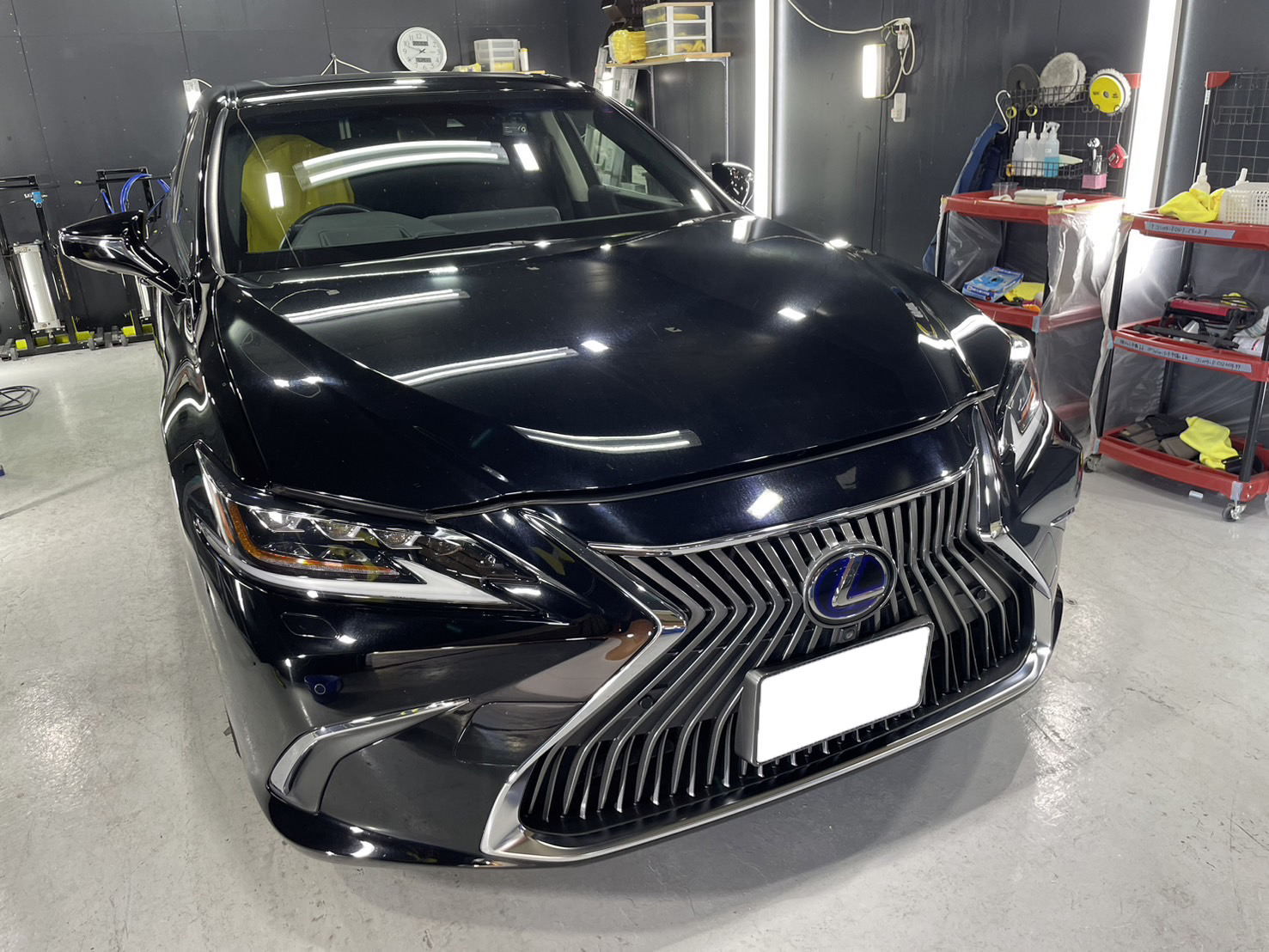 レクサス ES 施工写真 (1)