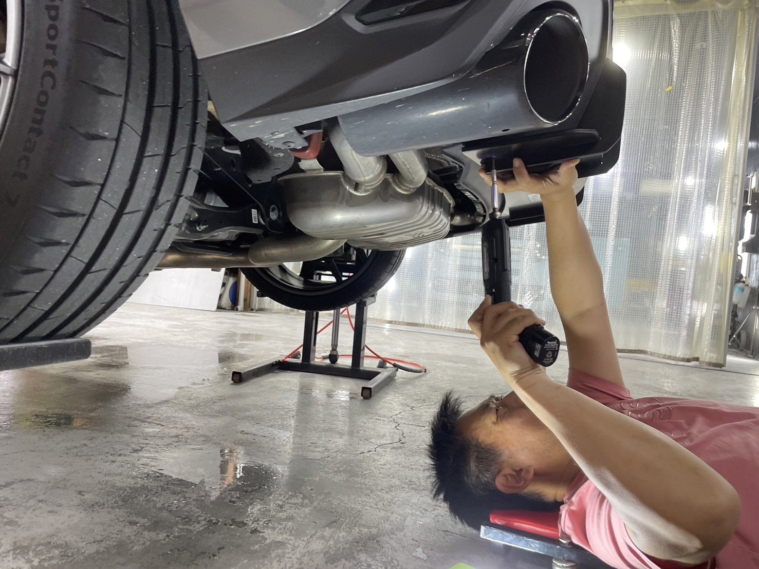 アウディ RS 施工写真 (2)