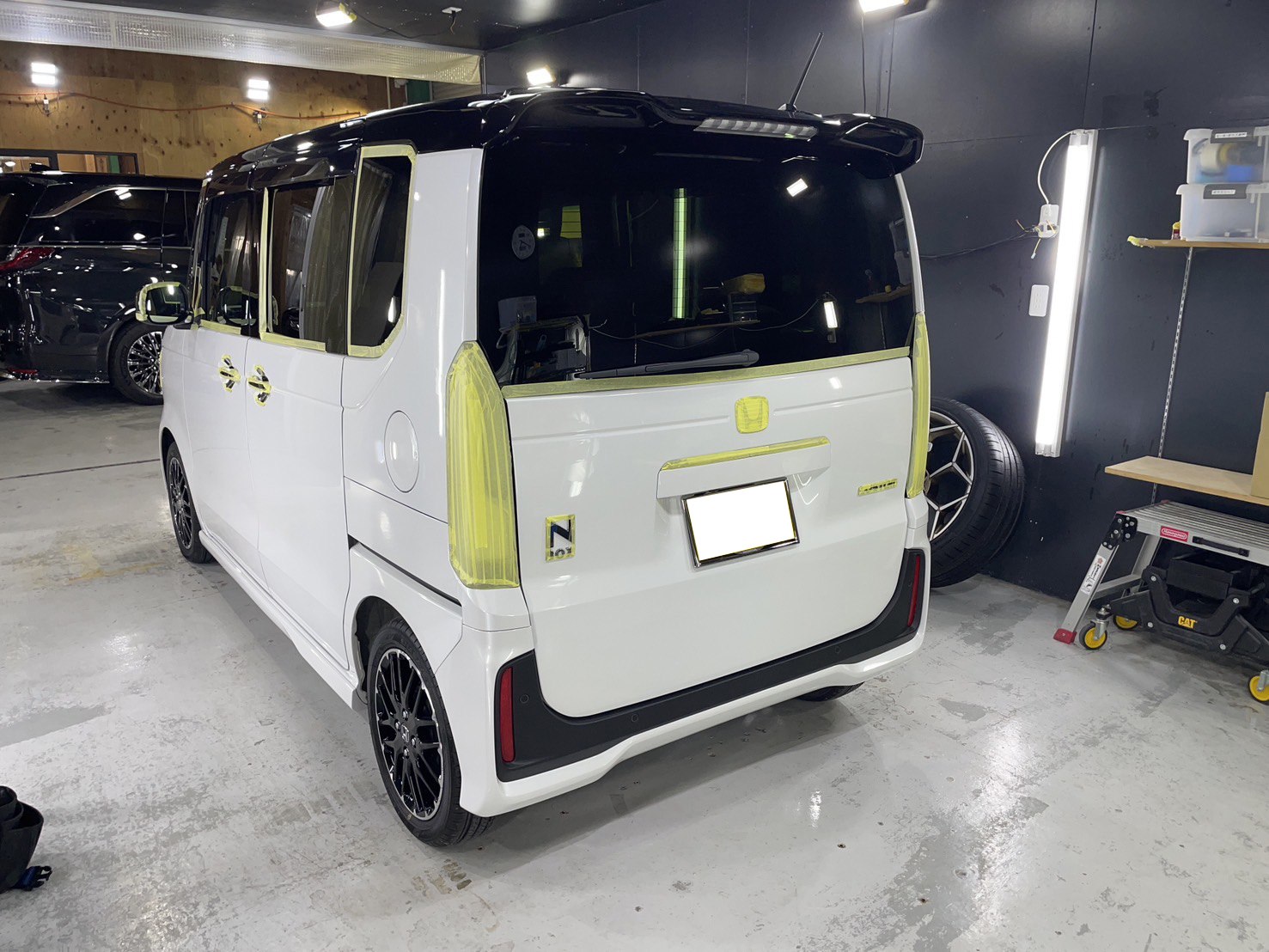 ホンダ N-BOX 施工写真 (4)