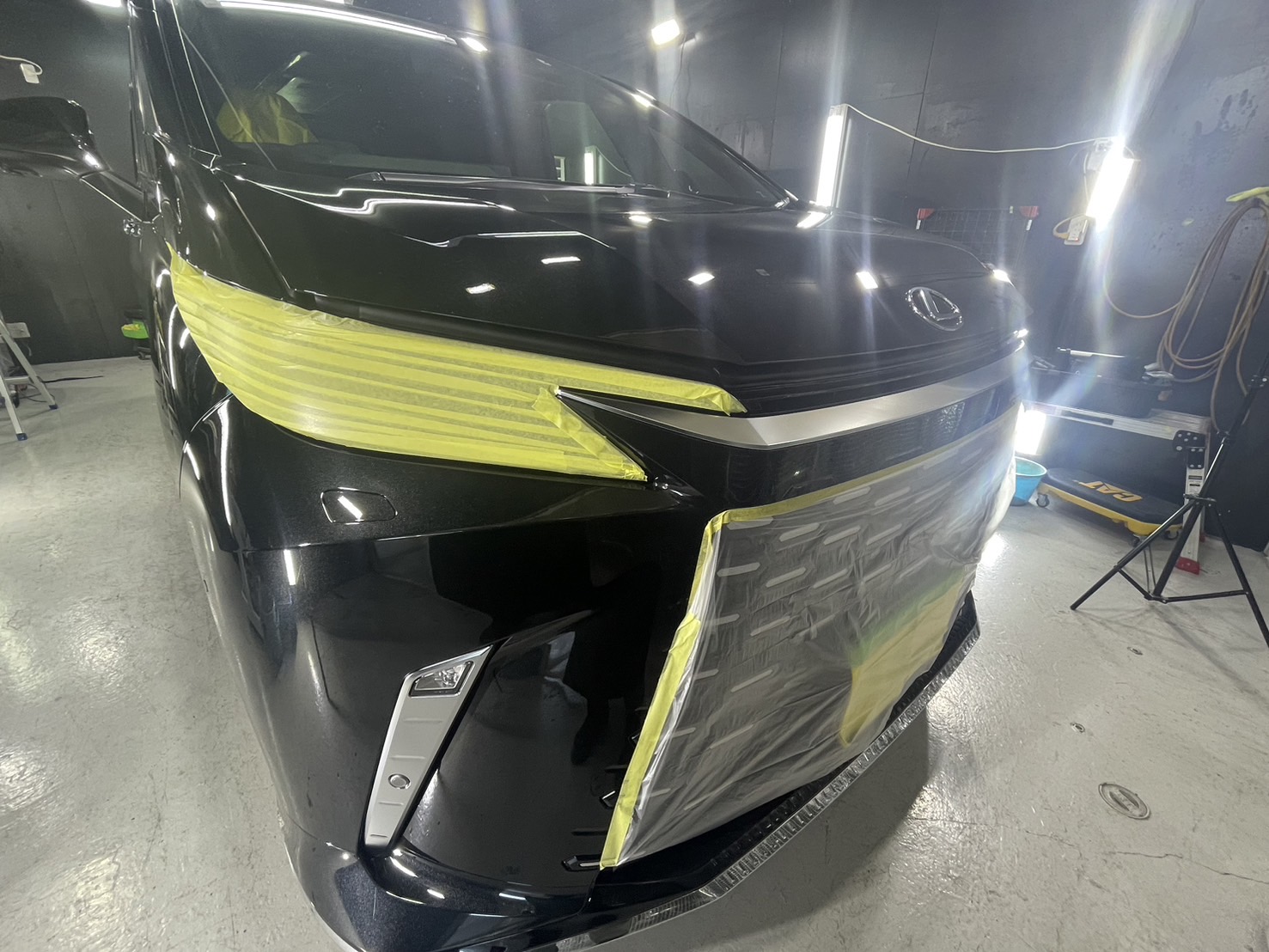 レクサス LM 施工写真 (3)