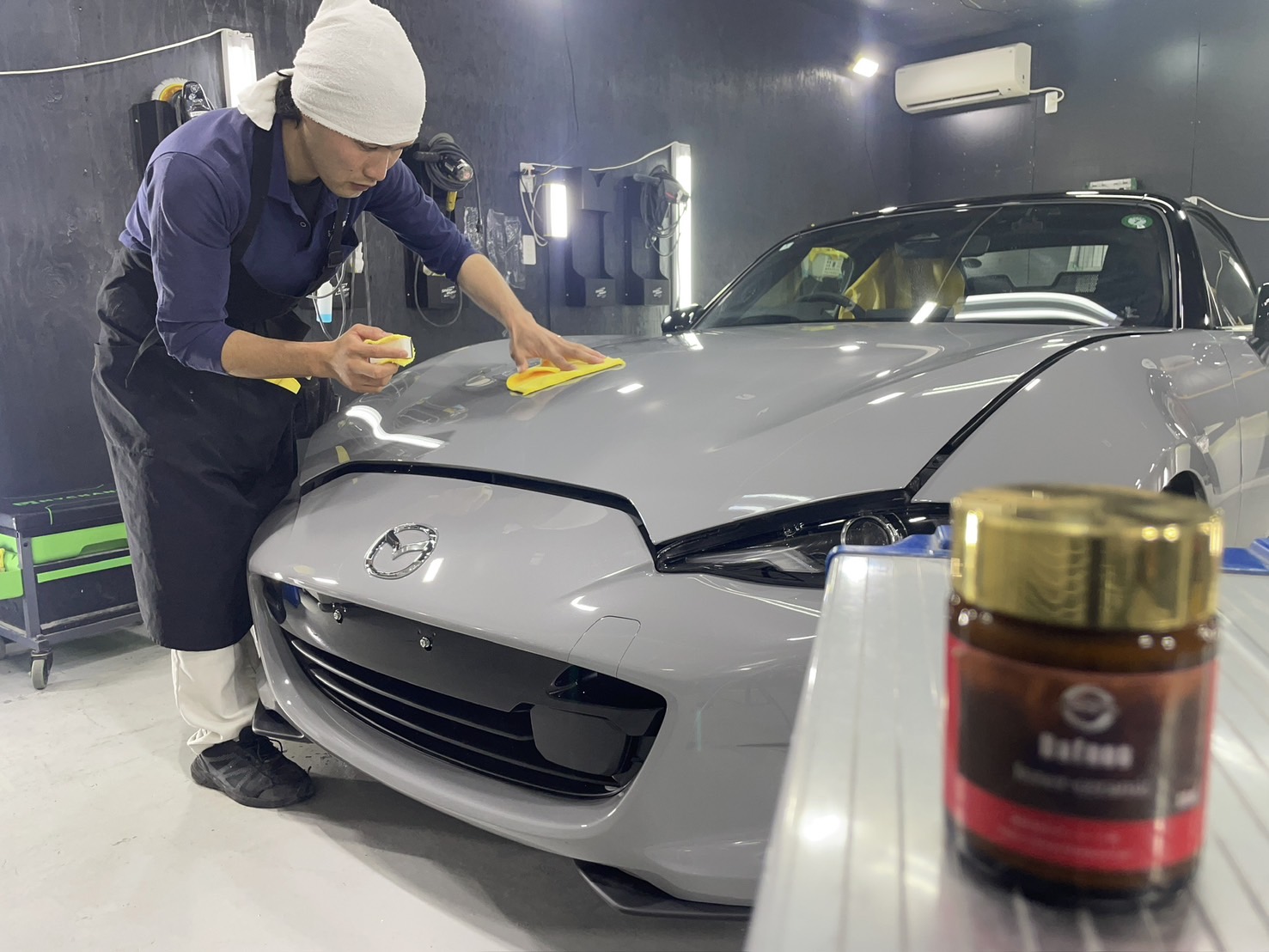 マツダ ロードスター 施工写真 (4)