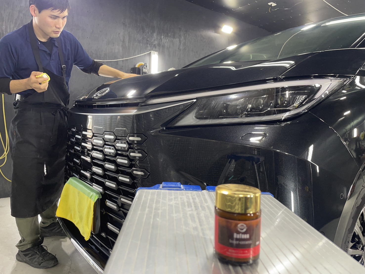 レクサス LM 施工写真 (3)