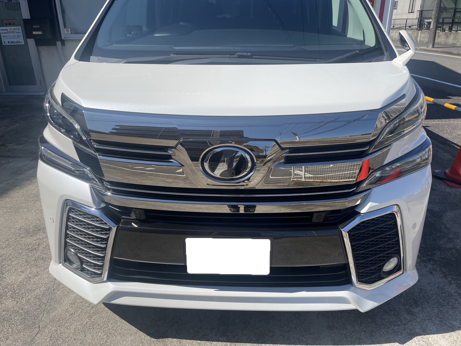 トヨタ ヴェルファイア 施工写真 (2)