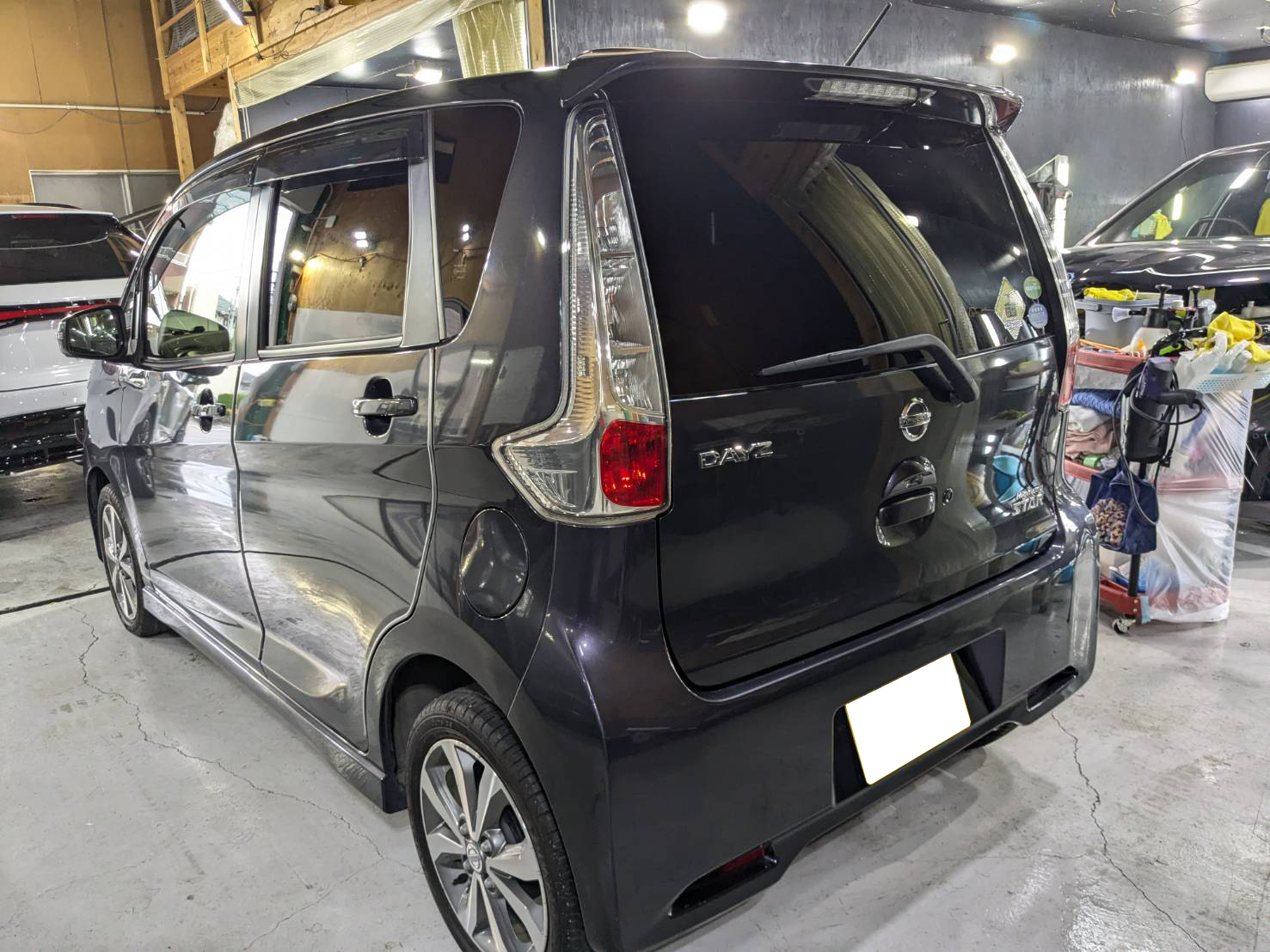 日産 デイズ 施工写真 (2)