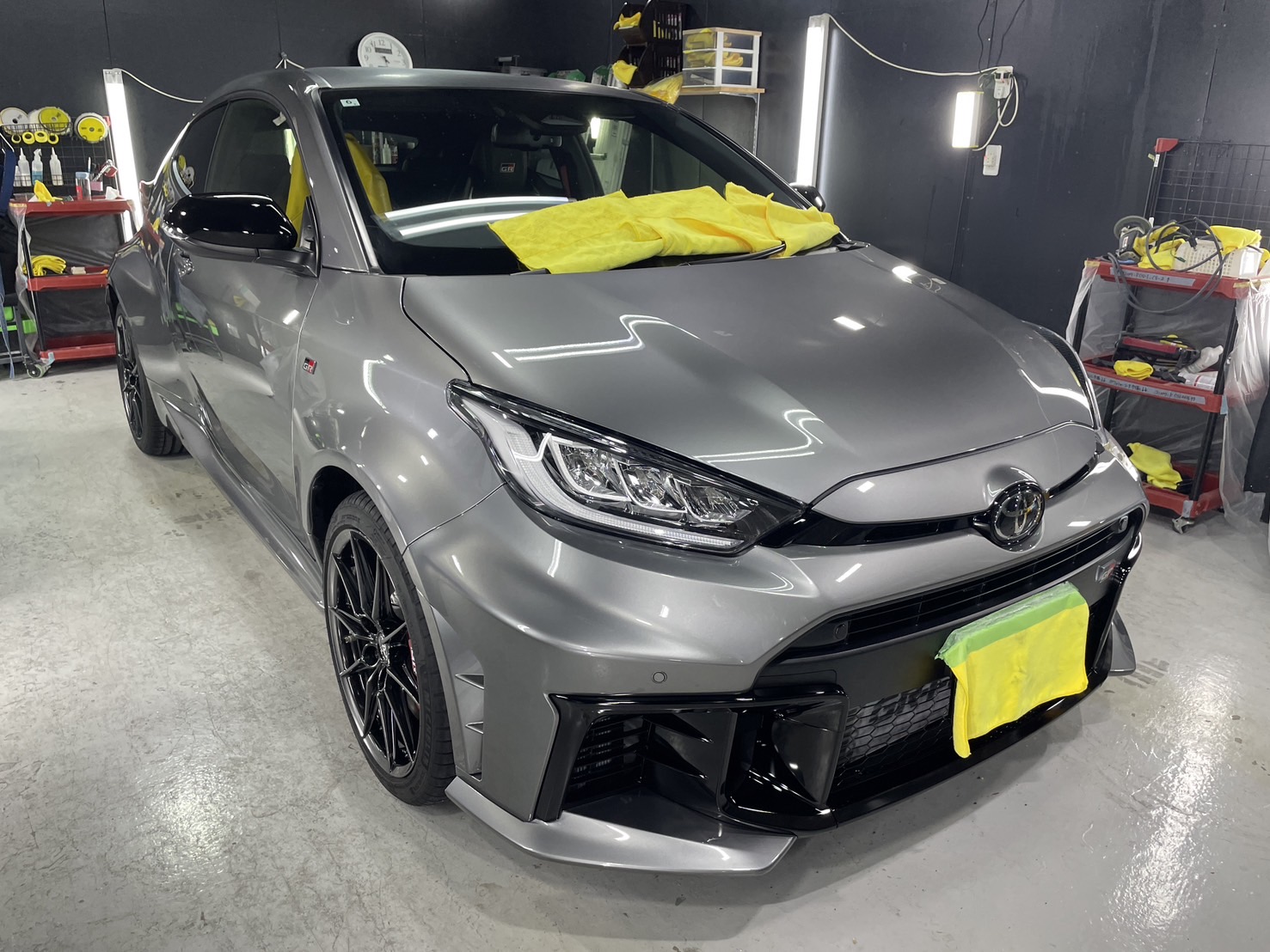 トヨタ GRヤリス 施工写真 (1)