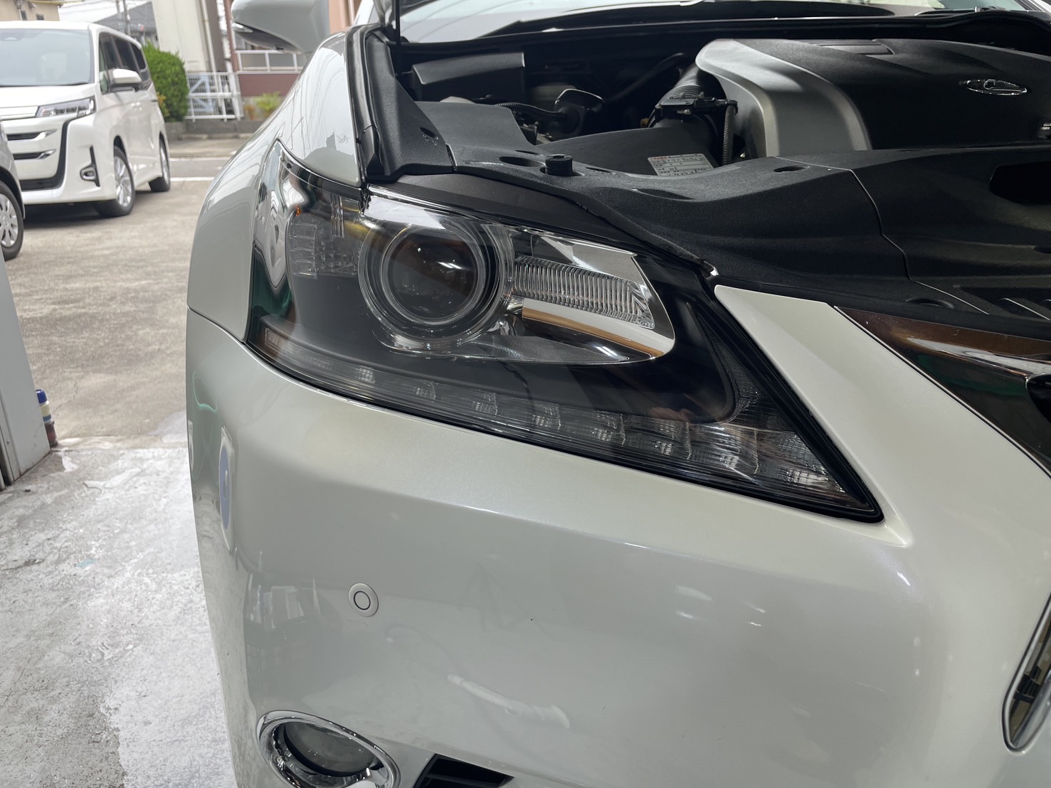 レクサス GS 施工写真 (3)