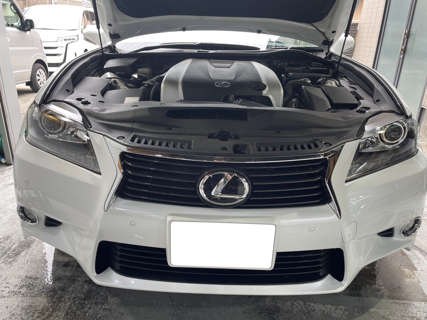 レクサス GS 施工写真 (2)