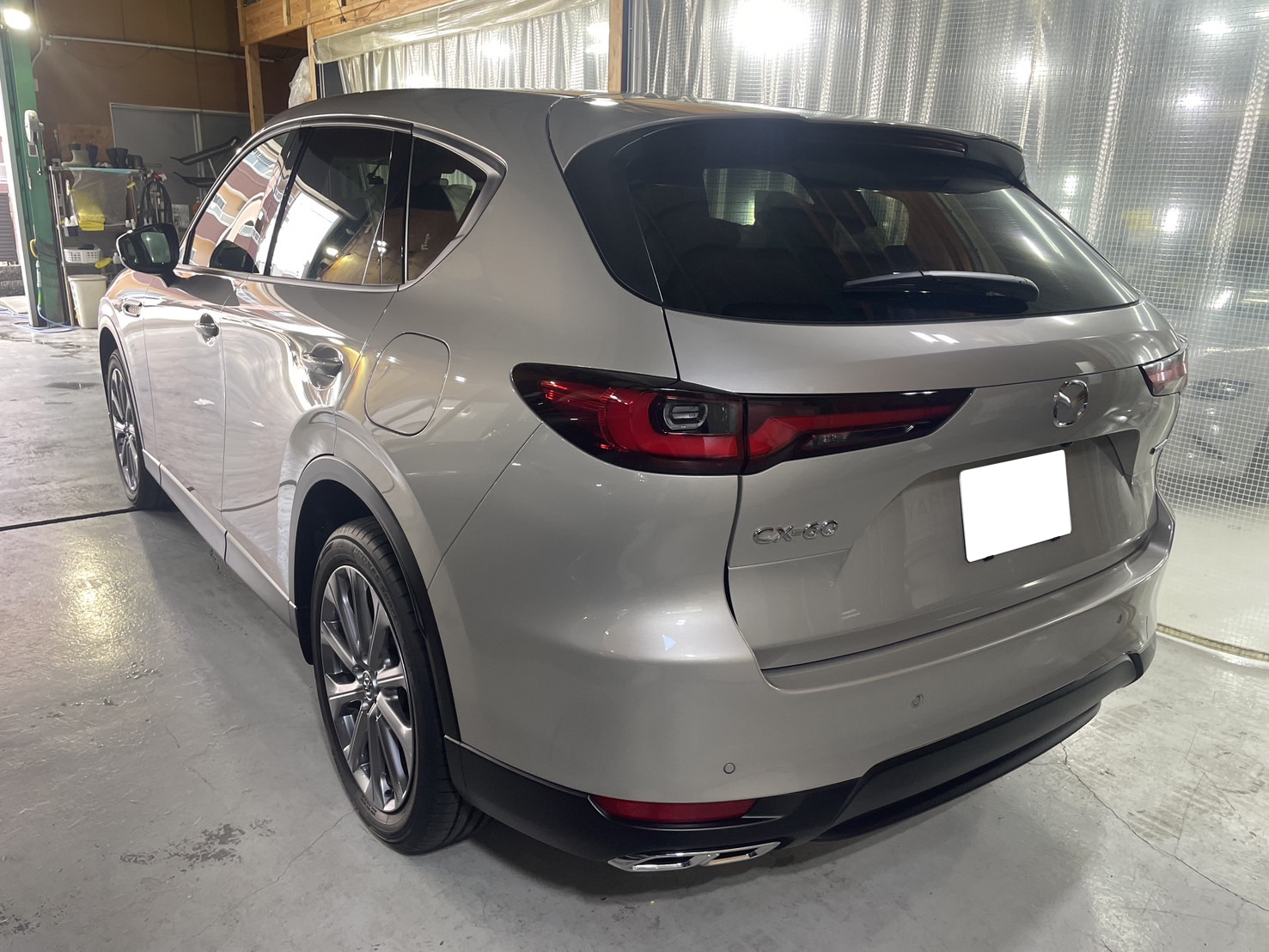 マツダ 新型CX-60 施工写真 (10)
