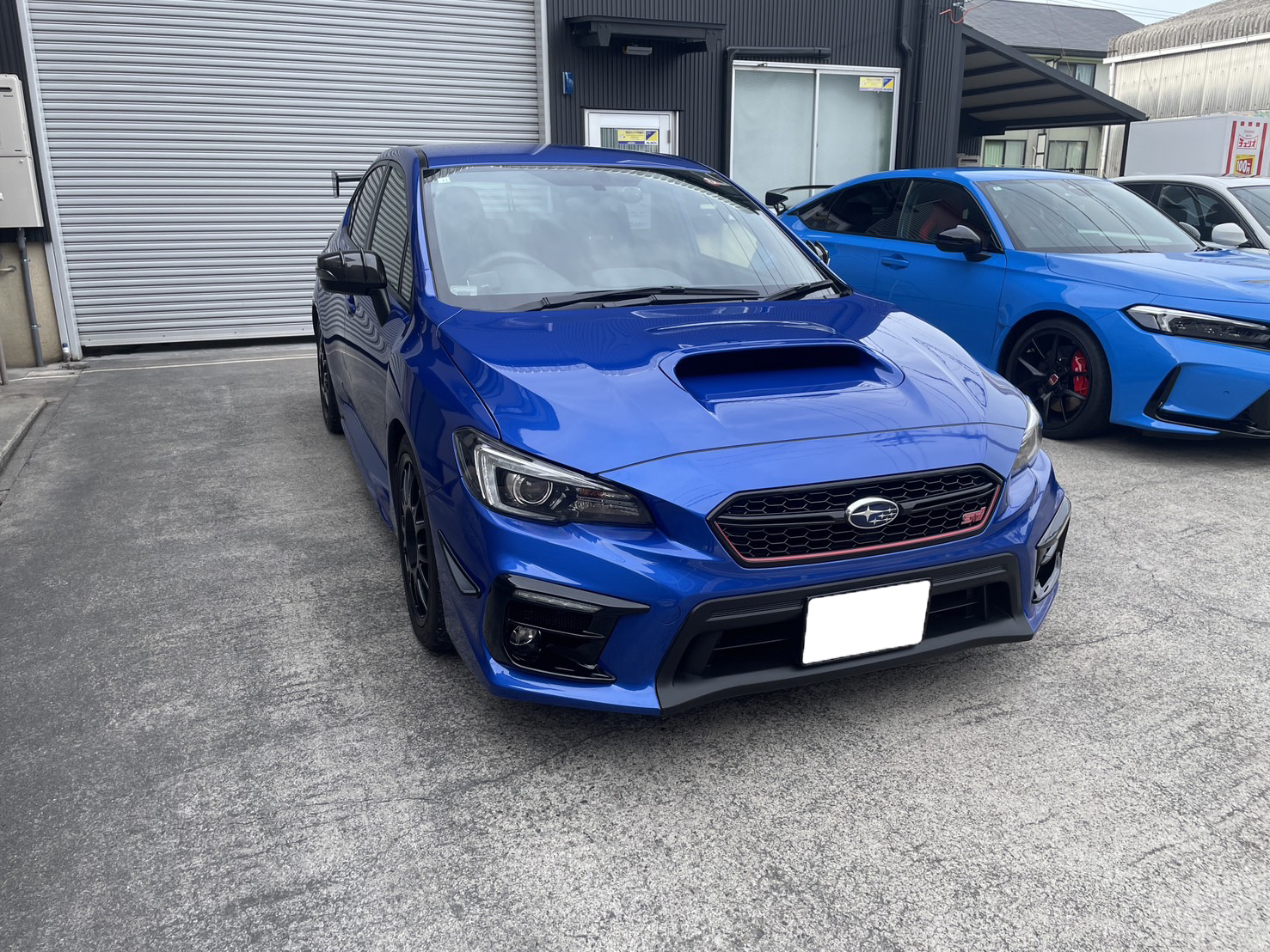 スバル WRX 施工写真 (1)