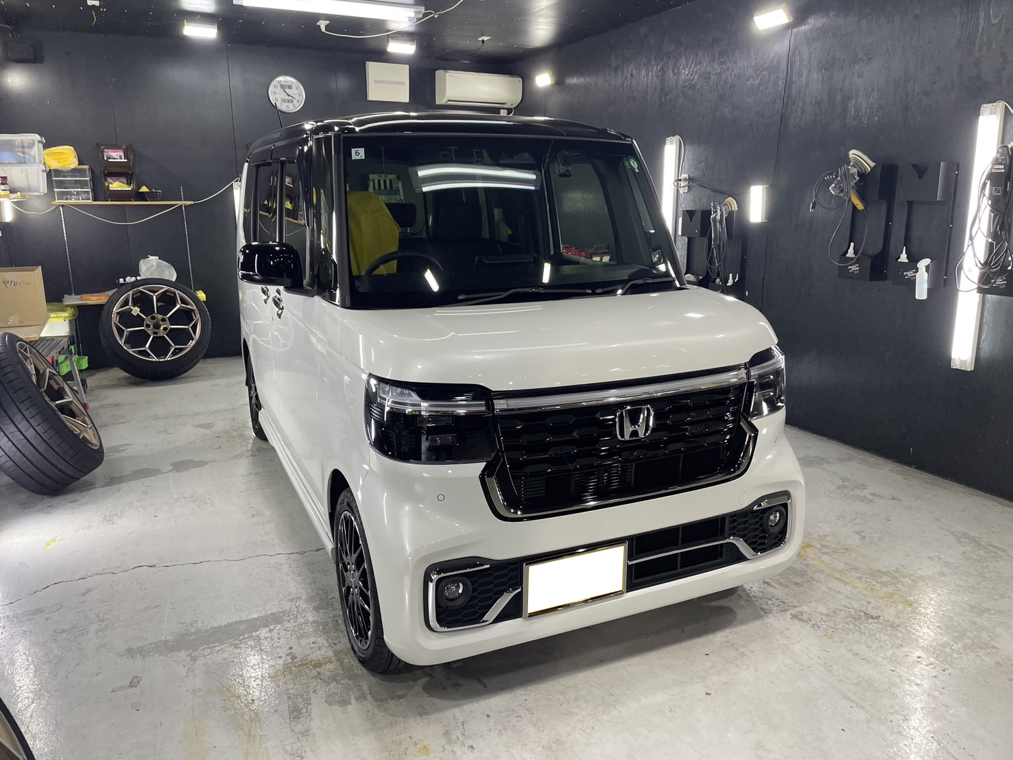 ホンダ N-BOX 施工写真 (1)