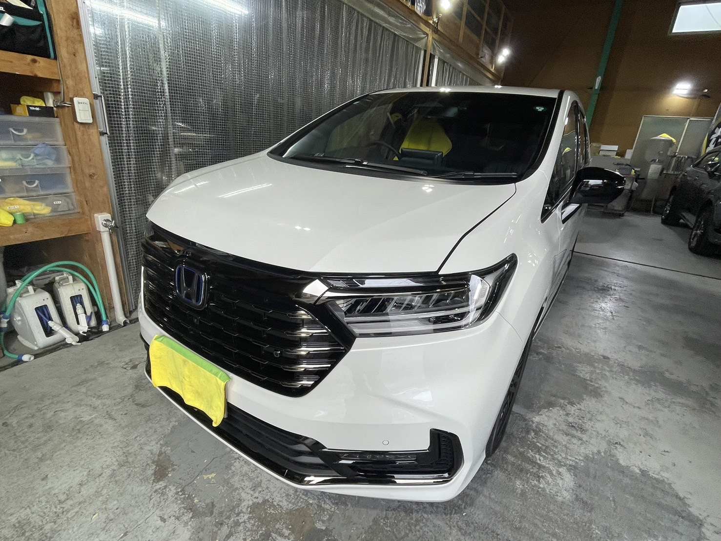 ホンダ オデッセイ 施工写真 (1)