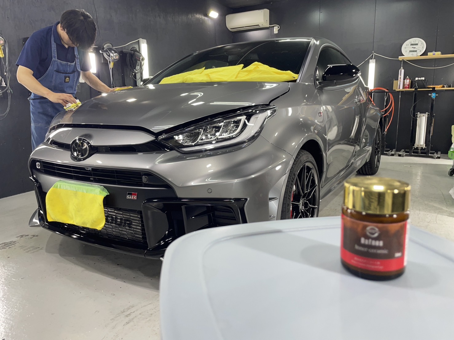 トヨタ GRヤリス 施工写真 (3)