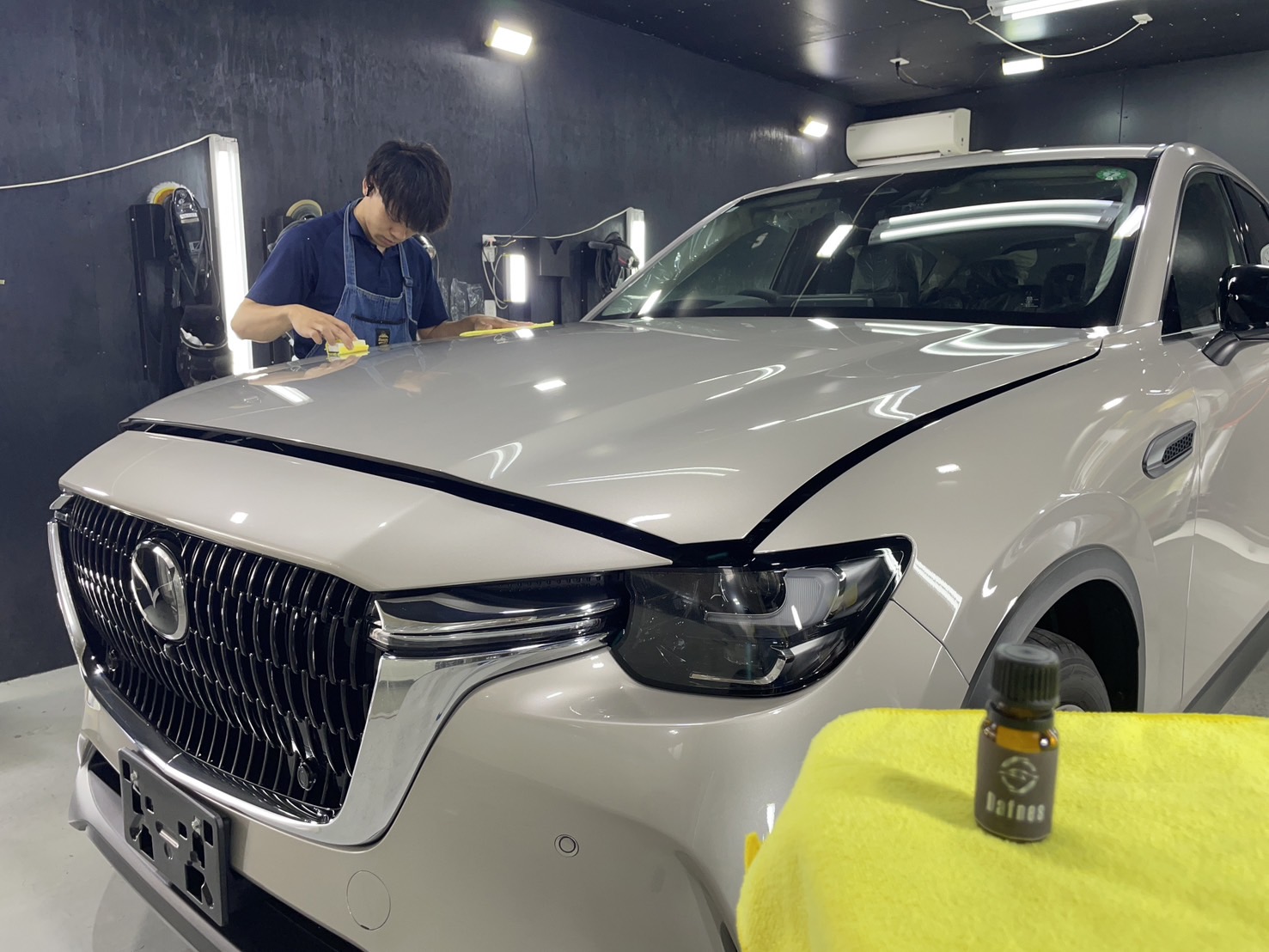 マツダ 新型CX-60 施工写真 (5)