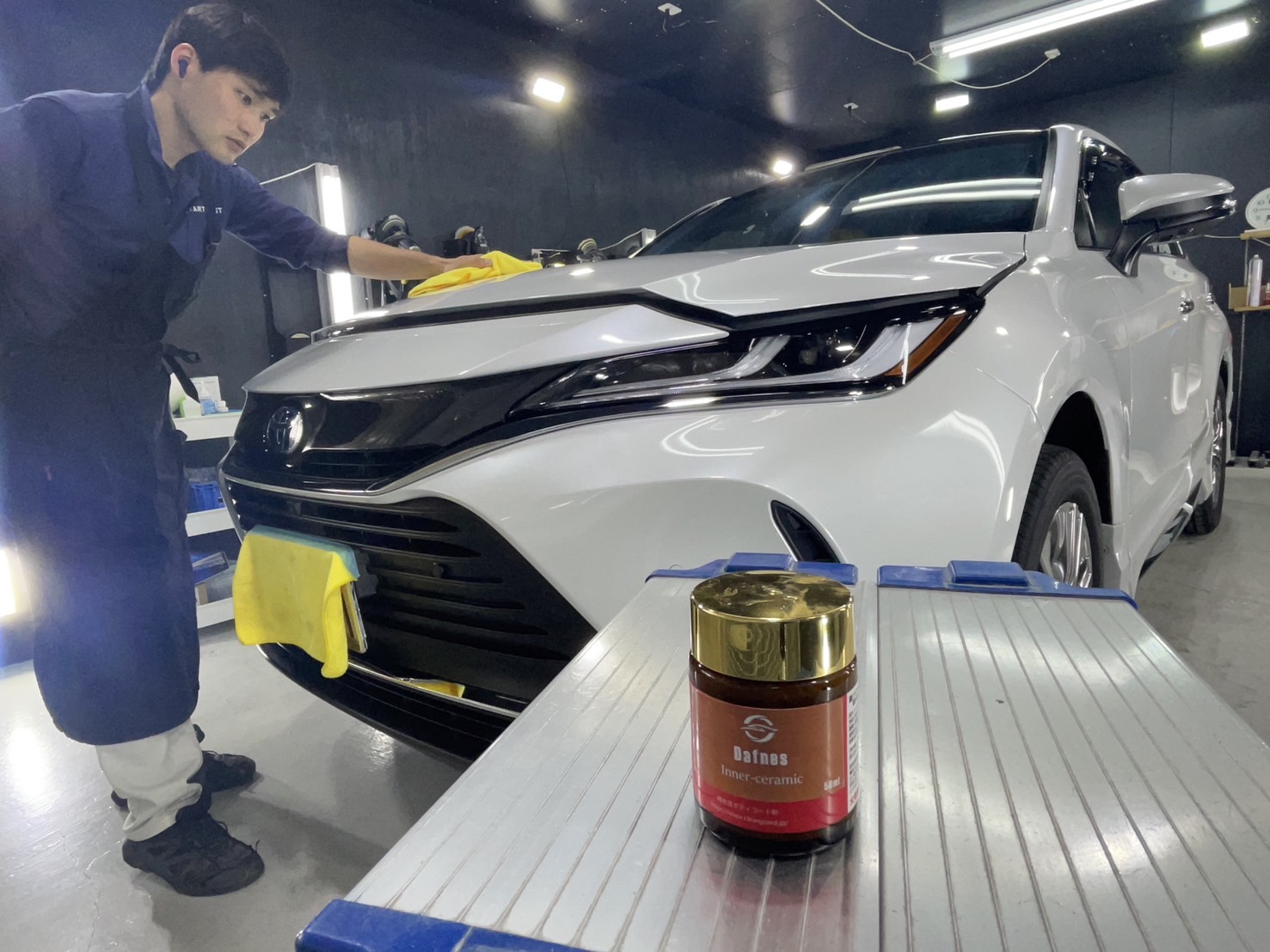 トヨタ ハリアー 施工写真 (3)