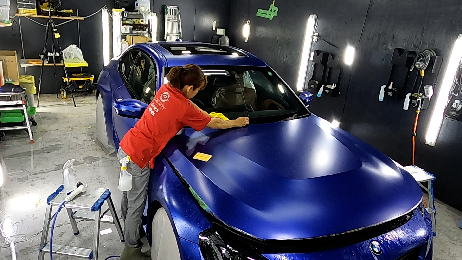 BMW 新型M2 施工写真 (7)