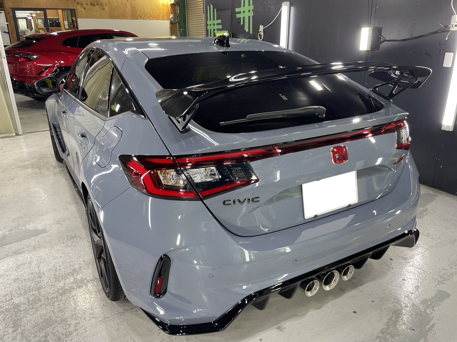 ホンダ シビックTYPE-R 施工写真 (4)