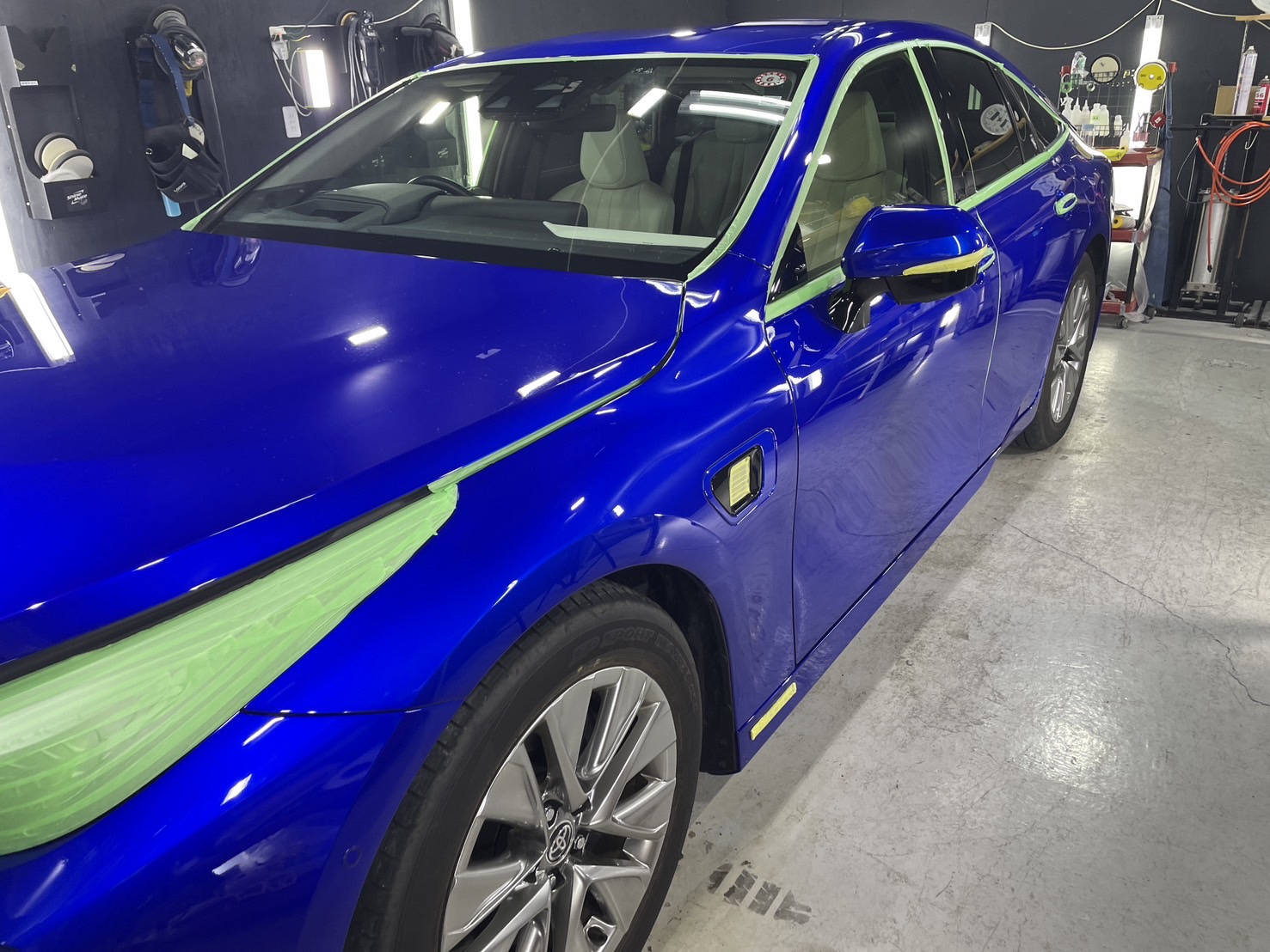 トヨタ 新型MIRAI 施工写真 (7)