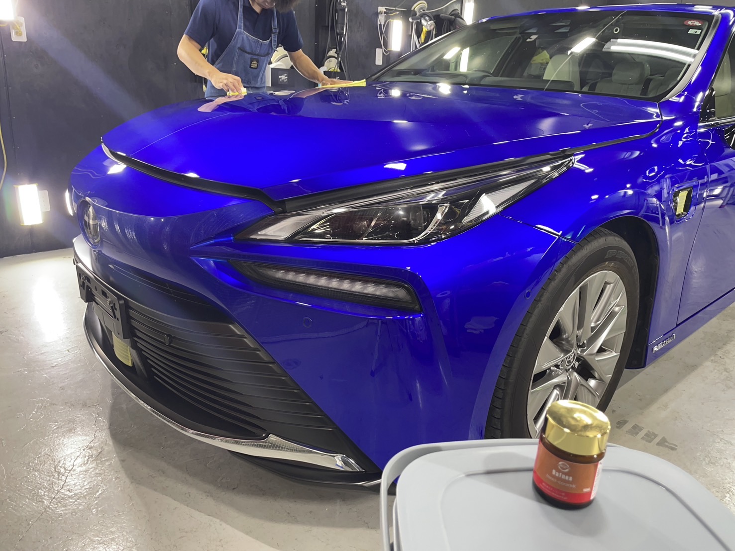 トヨタ 新型MIRAI 施工写真 (10)