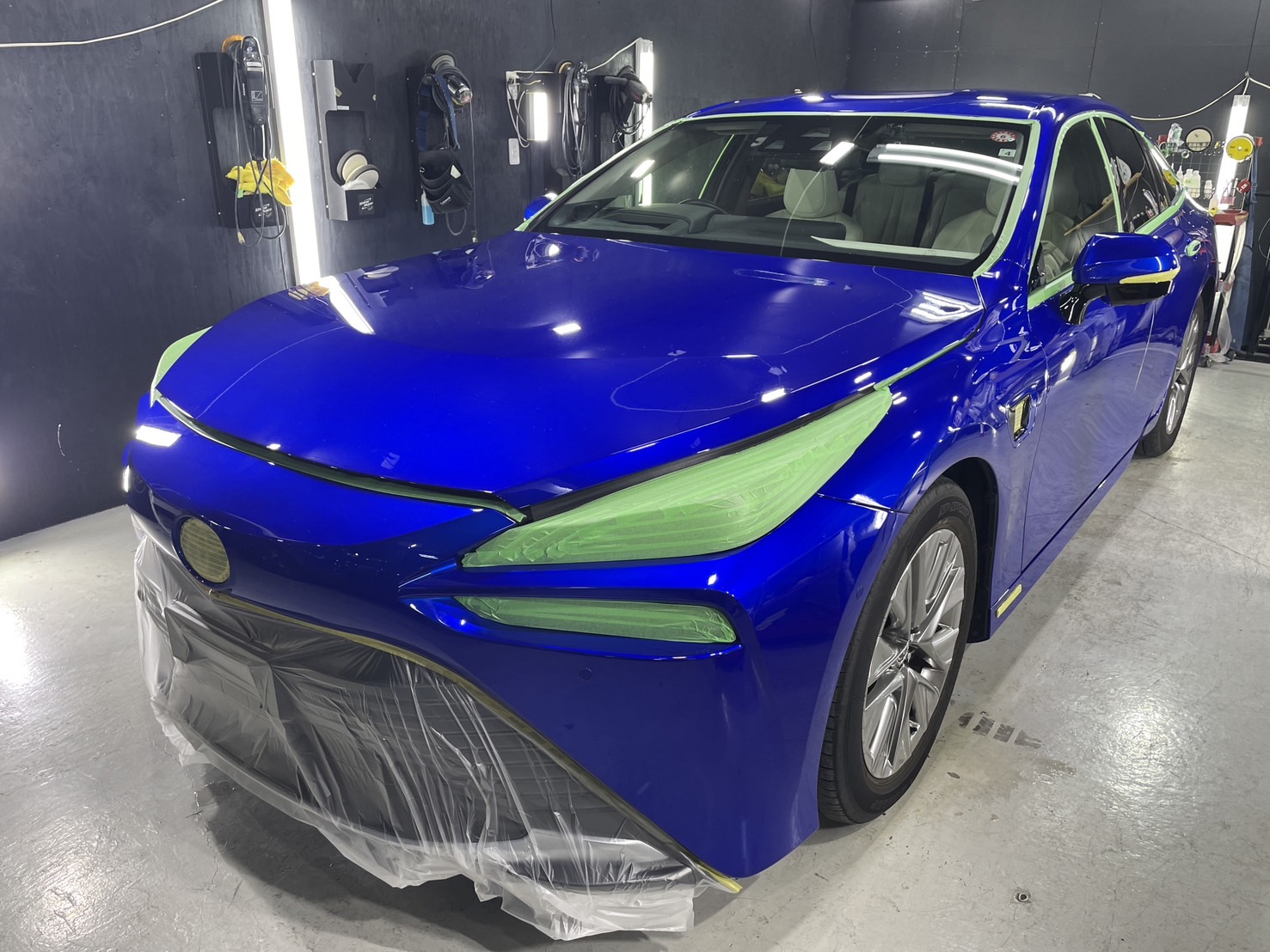 トヨタ 新型MIRAI 施工写真 (6)