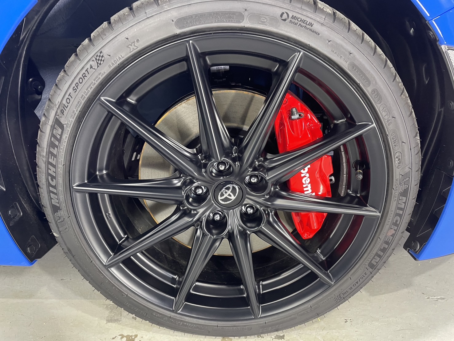 トヨタ GR86 施工写真 (8)