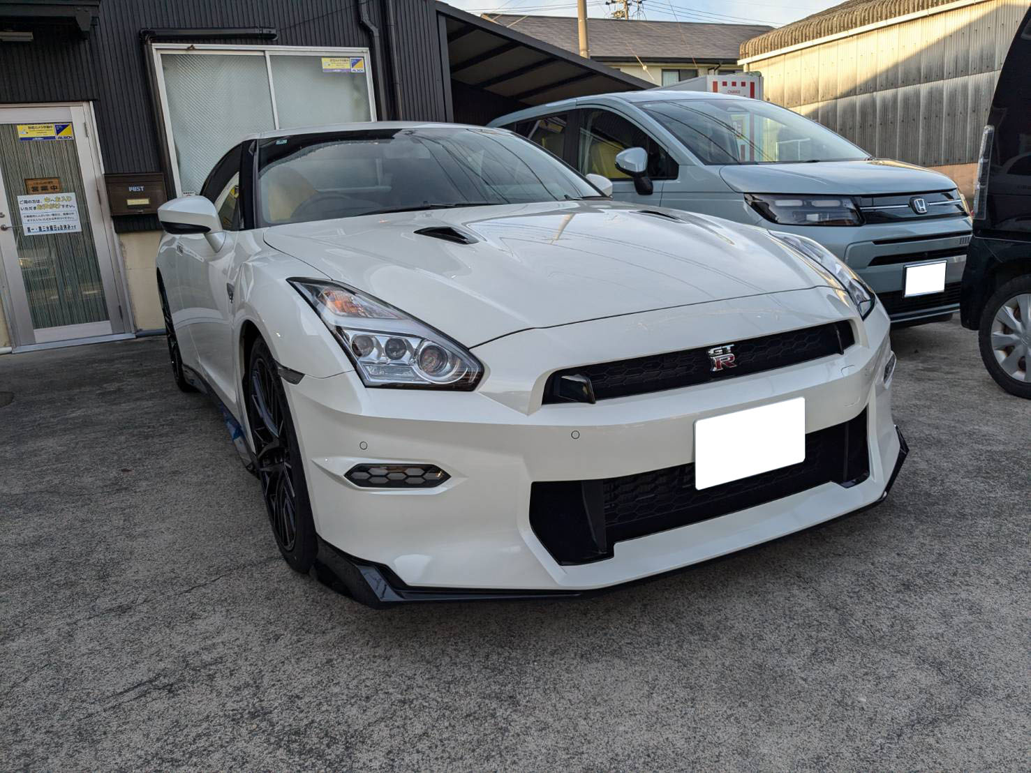 日産 R35 施工写真 (1)