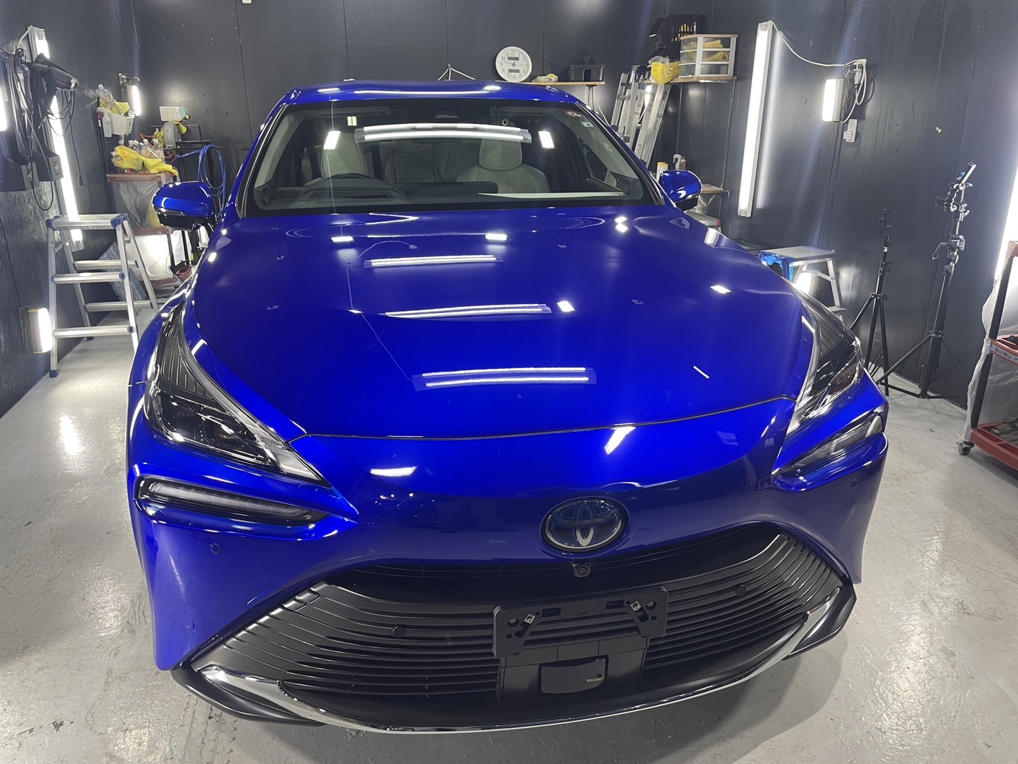 トヨタ 新型MIRAI 施工写真 (2)