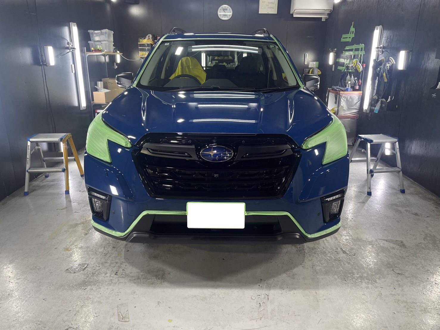 スバル 新型フォレスター 施工写真 (5)