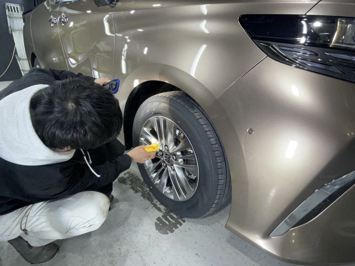 トヨタ アルファード 施工写真 (14)