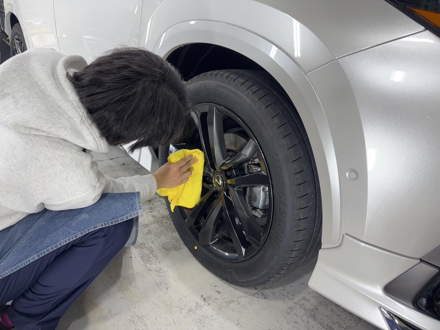 レクサス NX350h 施工写真 (22)