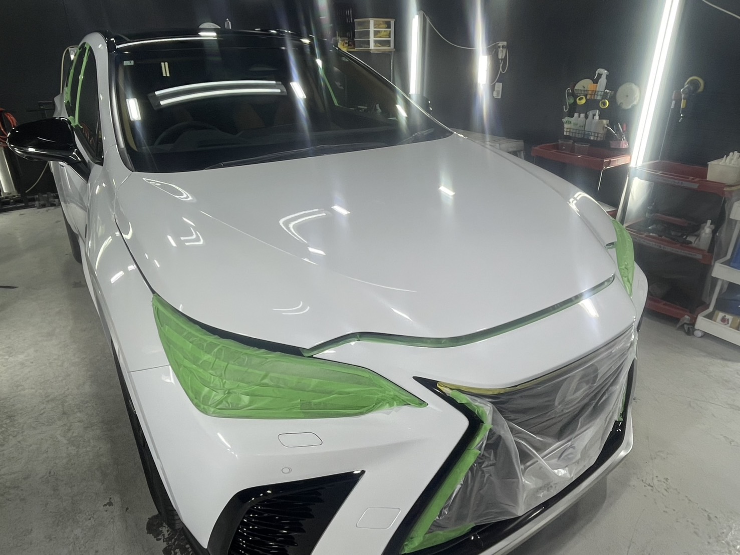レクサス NX350h 施工写真 (9)