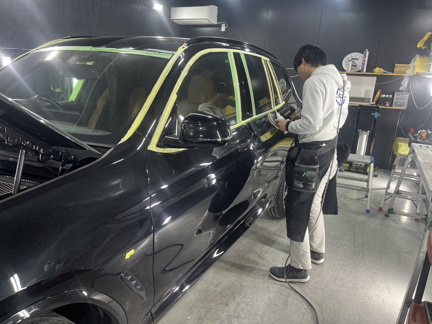 BMW X3 施工写真 (23)