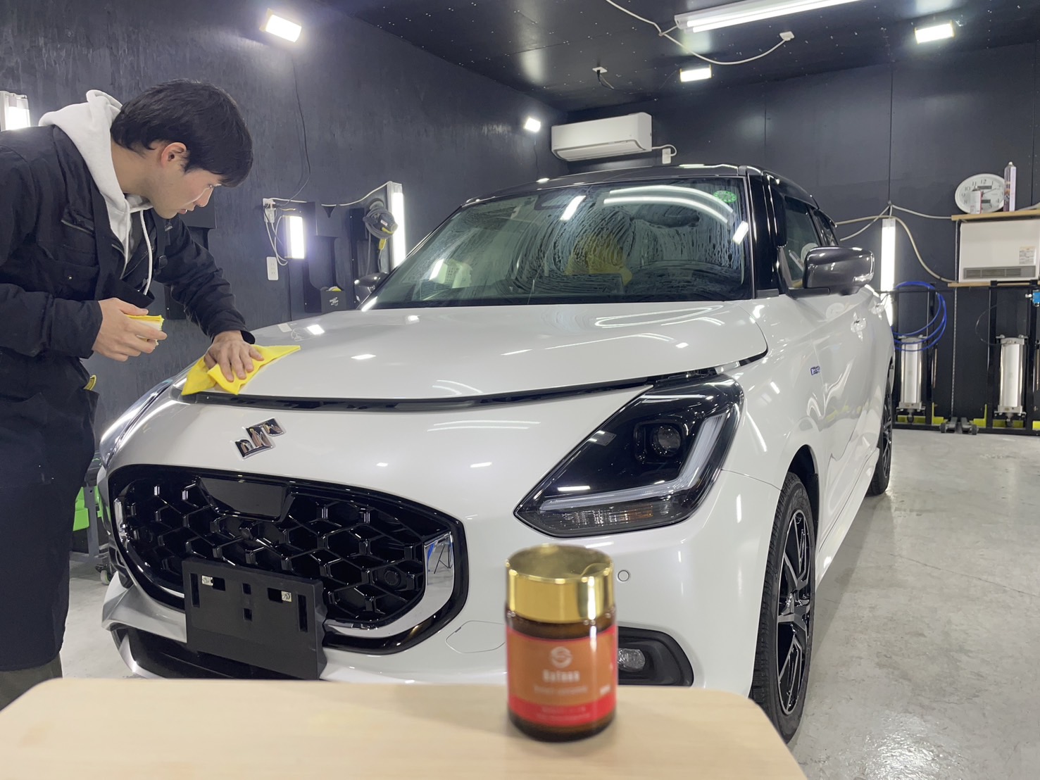 スズキ 新型スイフト 施工写真 (12)