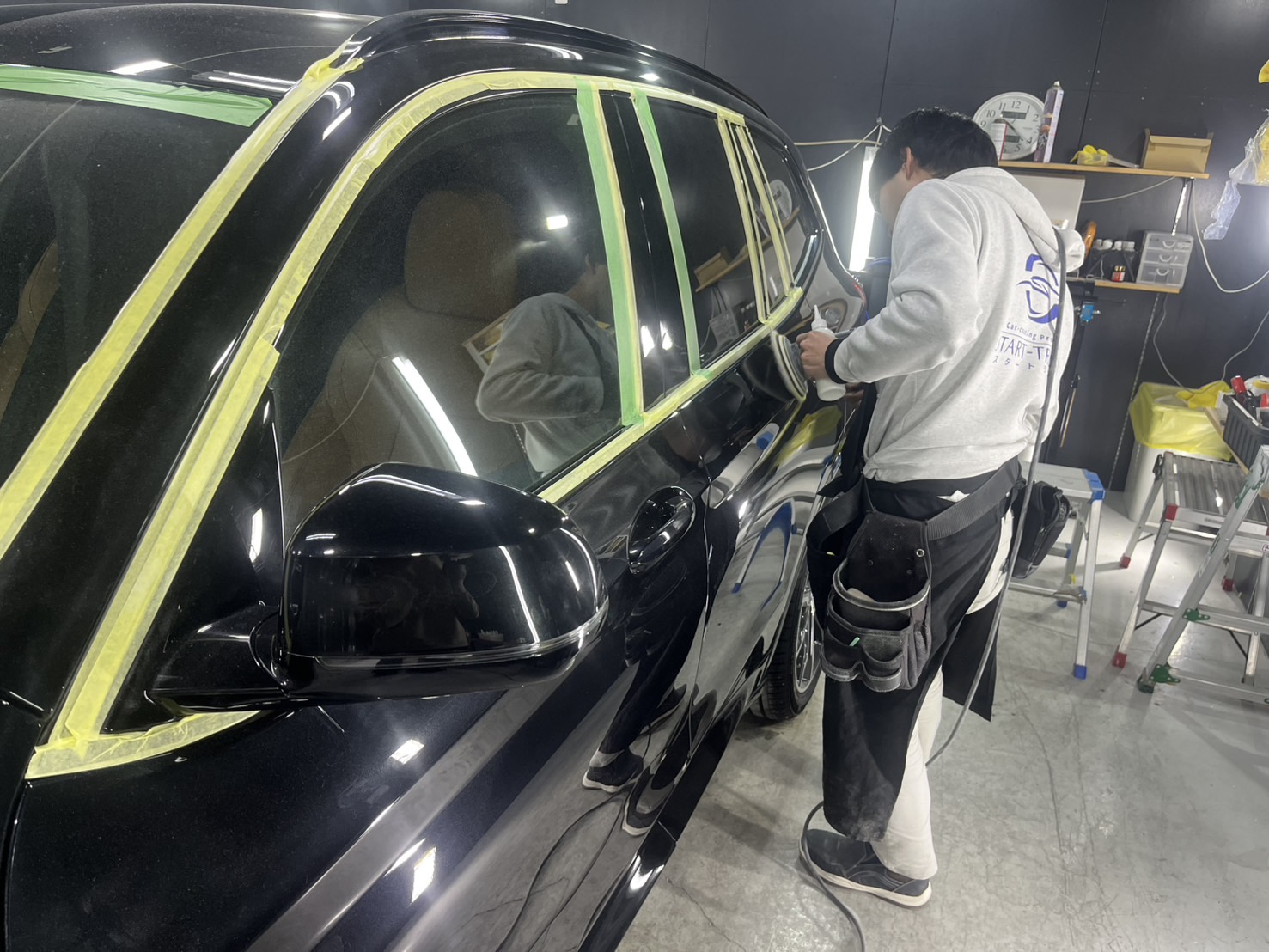 BMW X3 施工写真 (24)