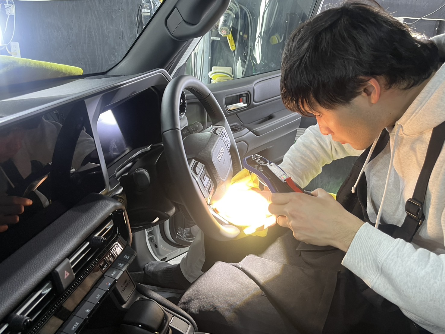 トヨタ ランドクルーザー250 施工写真 (16)