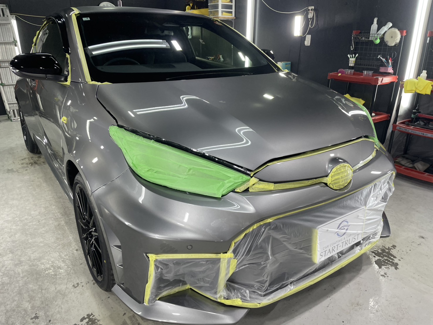 トヨタ GRヤリス 施工写真 (14)