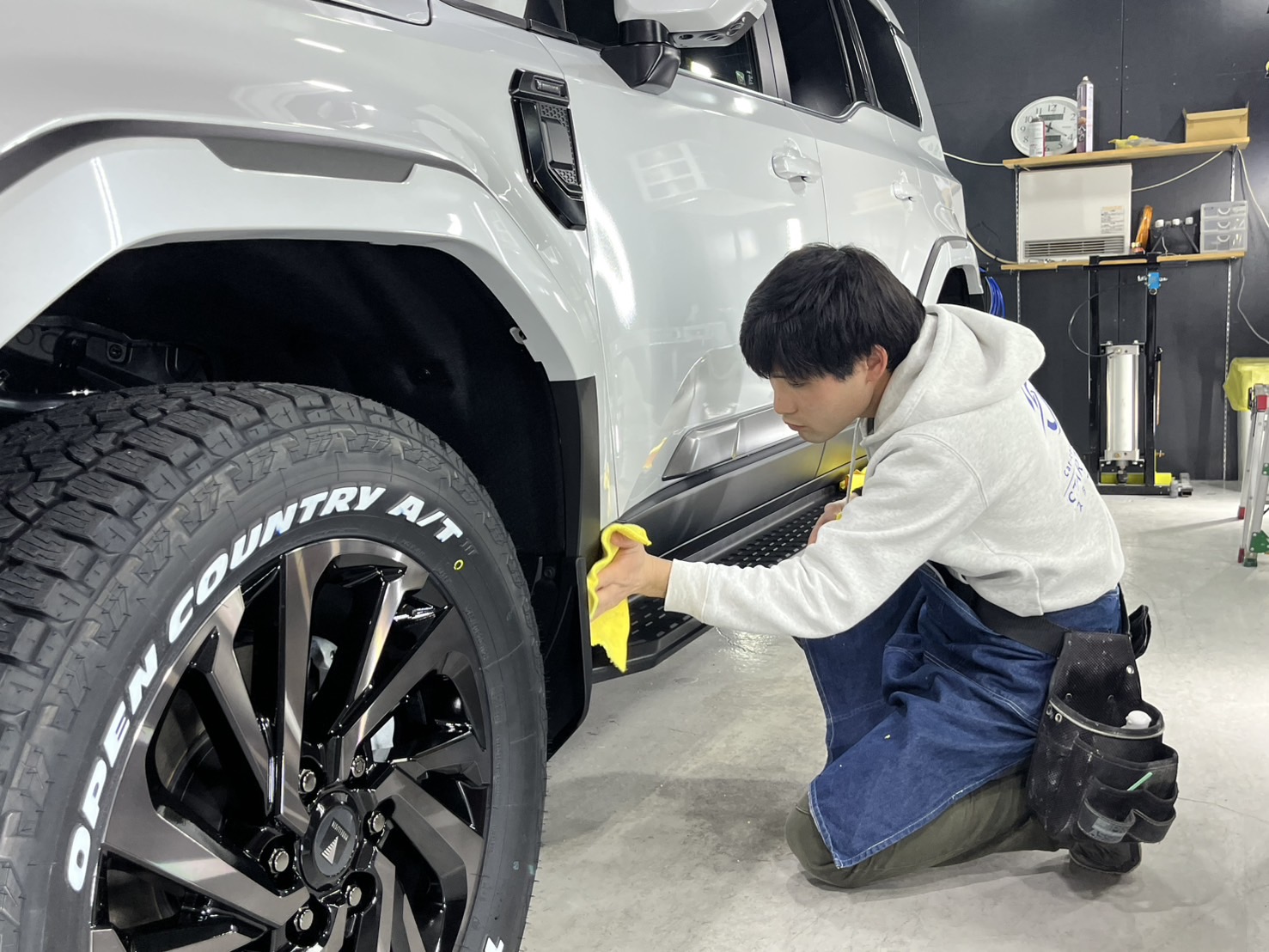 トヨタ ランドクルーザー250 施工写真 (12)