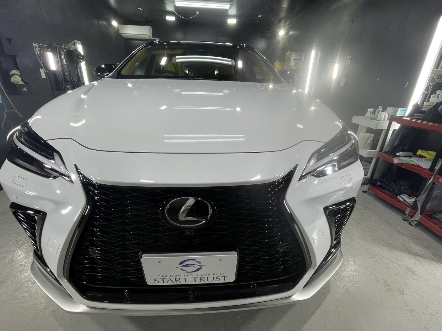 レクサス NX350h 施工写真 (3)