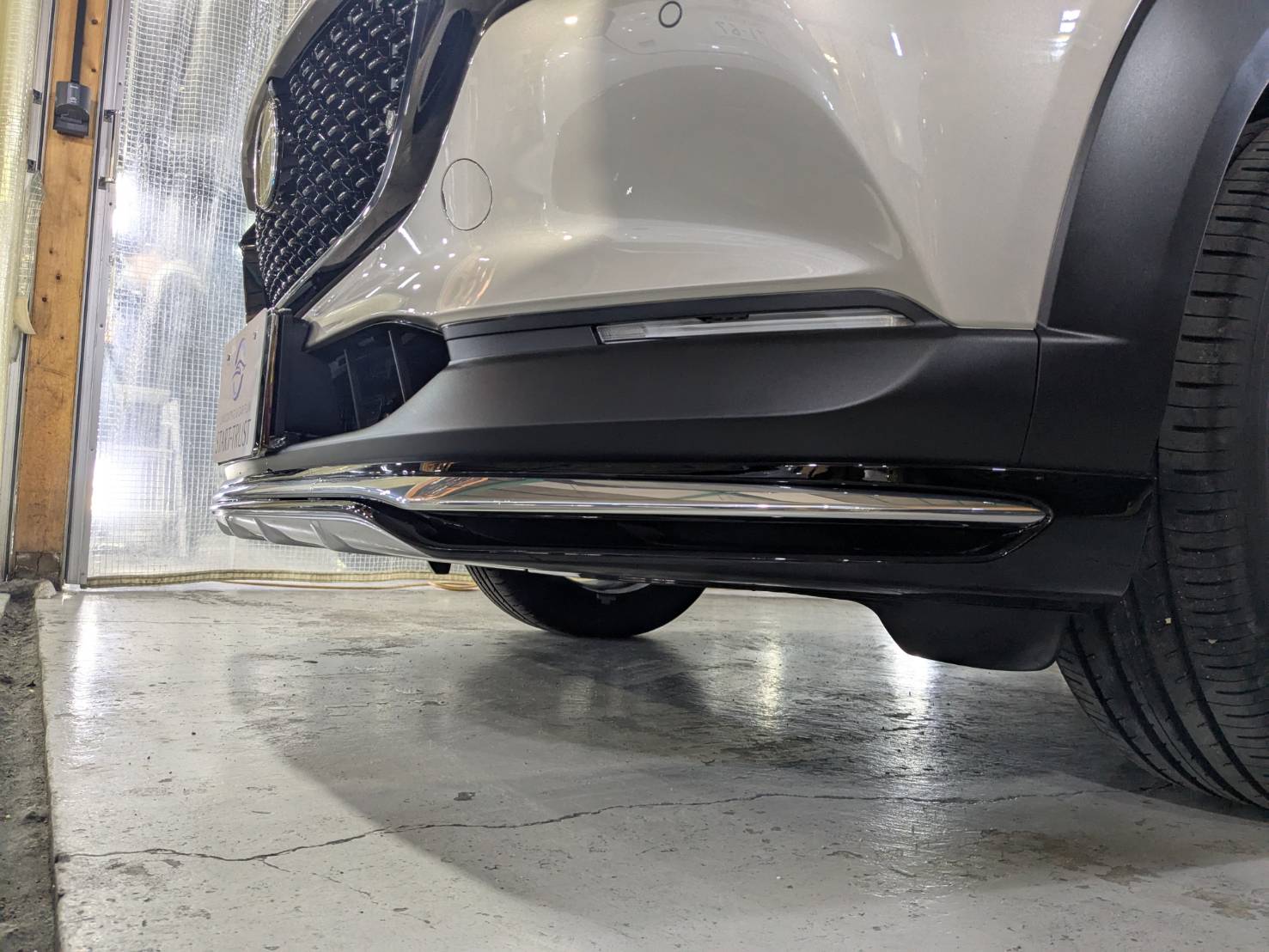 トヨタ クラウン プロテクションフィルムの仕上がり