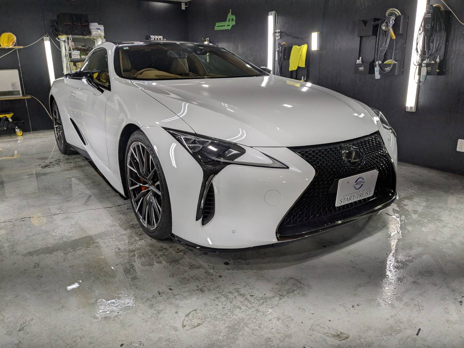 レクサス LC500 施工写真 (2)