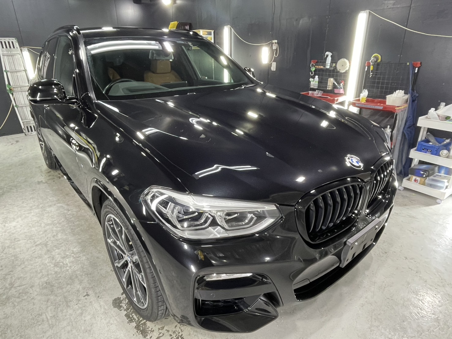 BMW X3 施工写真 (2)