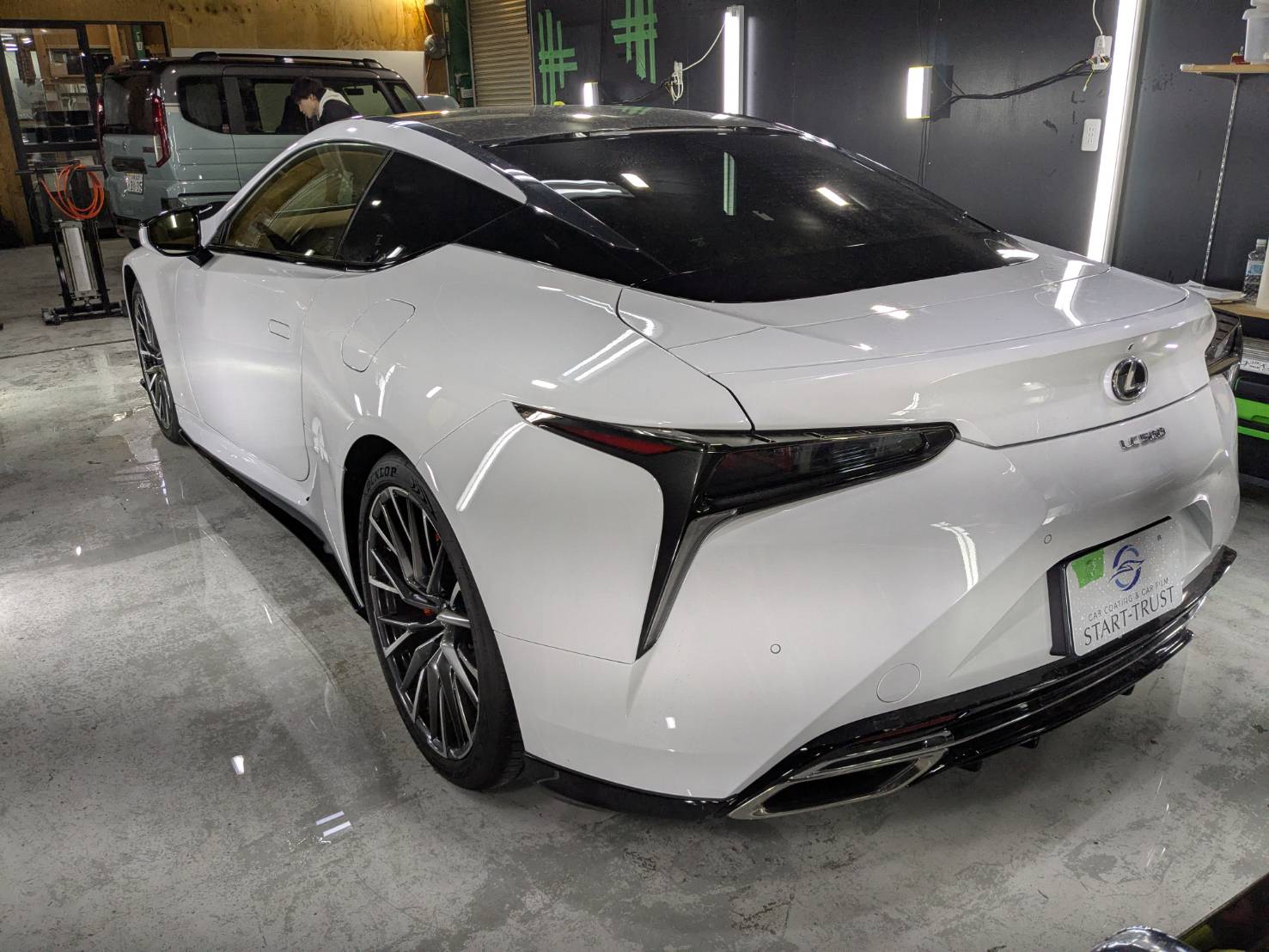 レクサス LC500 施工写真 (3)