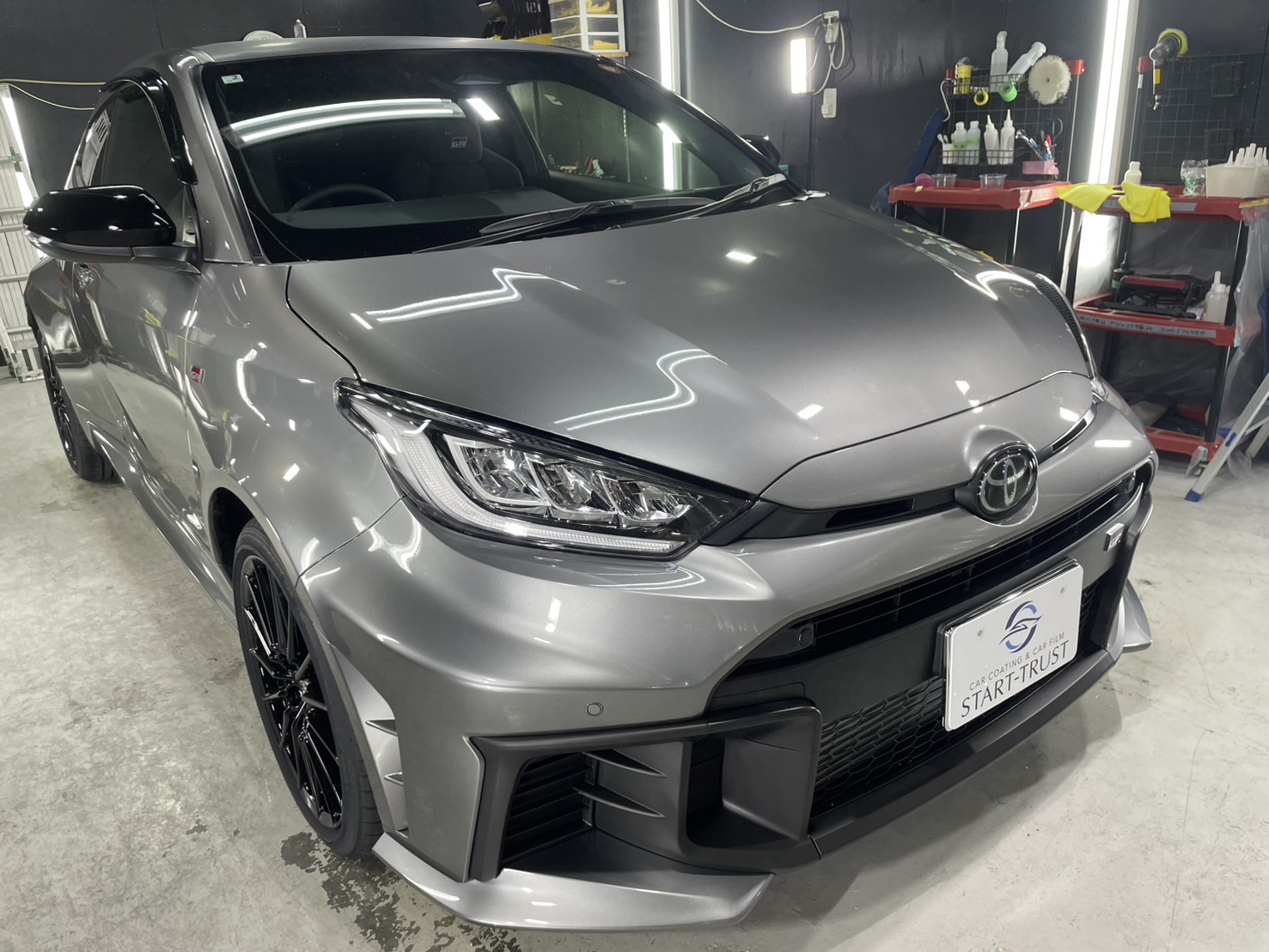 トヨタ GRヤリス 施工写真 (2)