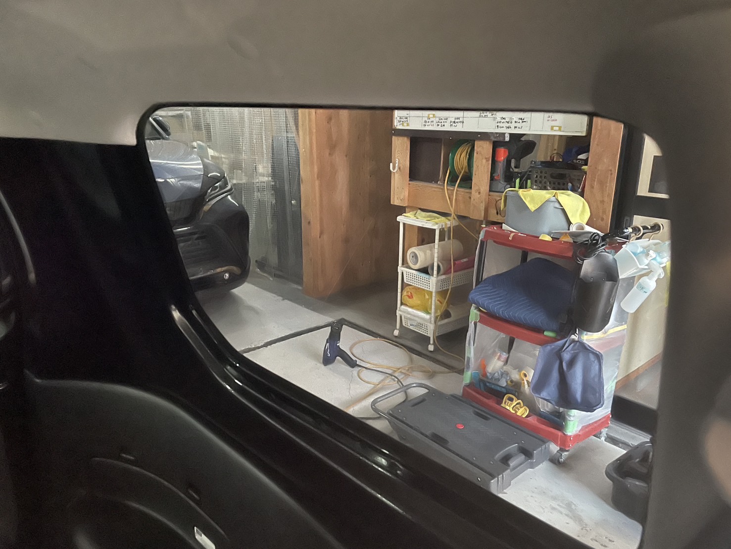 トヨタ アルファード プロテクションフィルム 施工後の仕上がり
