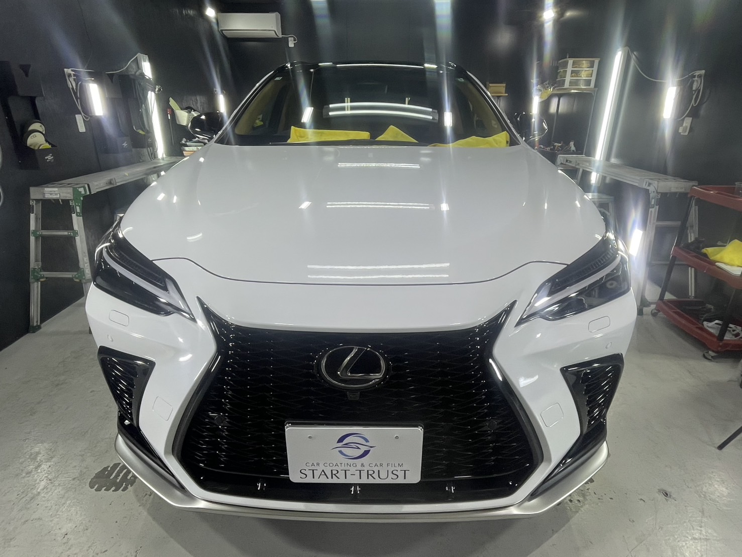レクサス NX350h 施工写真 (2)
