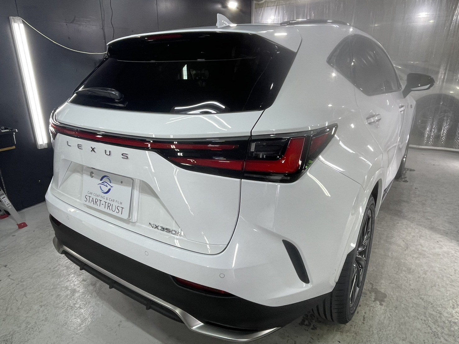 レクサス NX350h 施工写真 (12)