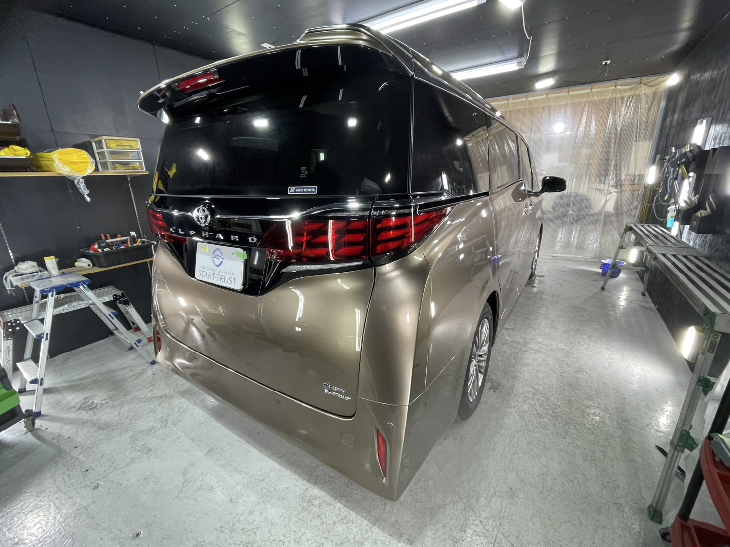 トヨタ アルファード 施工写真 (10)