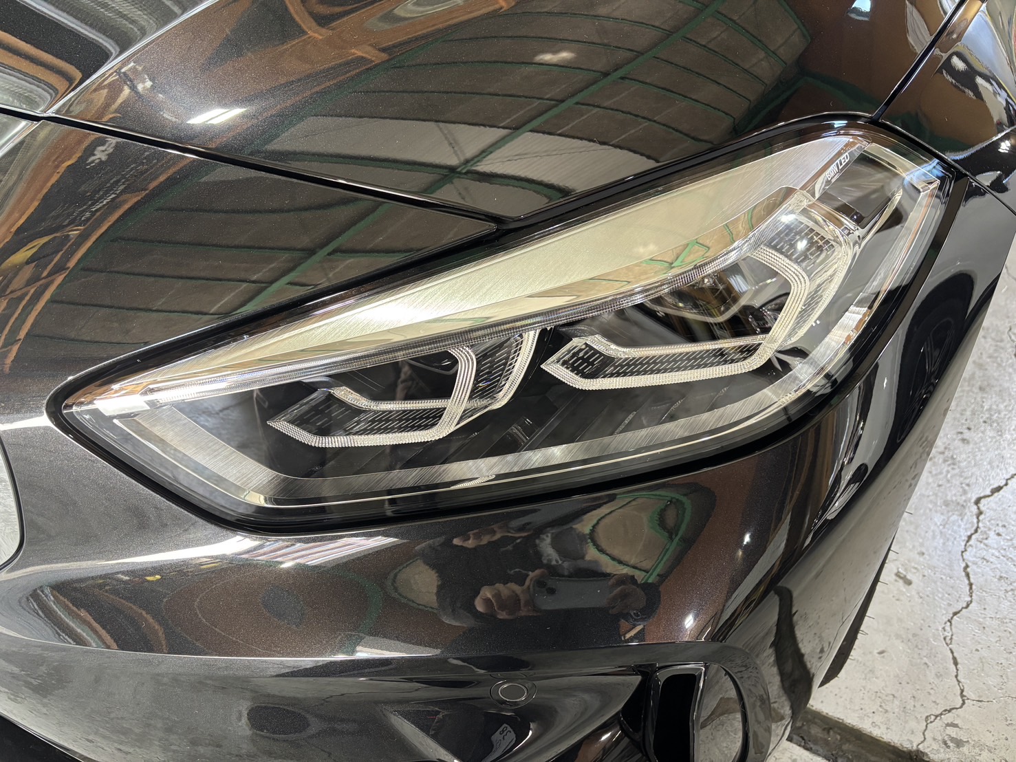 トヨタ アルファード プロテクションフィルム 施工前