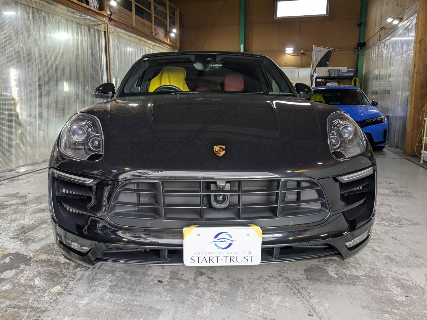 トヨタ アルファード プロテクションフィルム 施工前